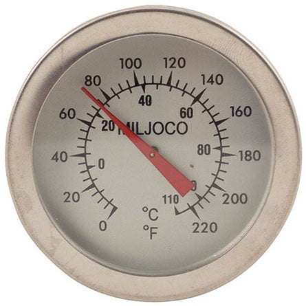 Kettle Thermometer - 2 in Face With Kettle Clip & 9 in Probe