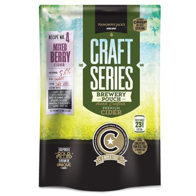 Mangrove Jack's British Series Mixed Berry Cider Pouch 2.4 kg