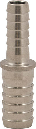 Stainless Steel Splicer - 1/4 in Barb to 5/16 in Barb
