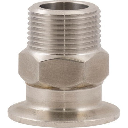 Stainless - 1.5 in.T.C. x 1 in. MPT