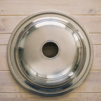 Chronical Domed Lid with 3 in. TC - 1/2 bbl - Return