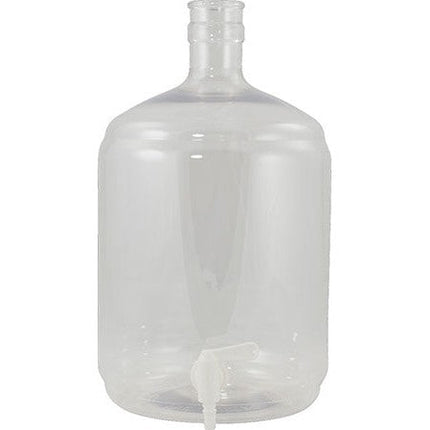 Plastic PET Carboy - 3 Gallon Ported (Spigot Not Included) - Open Box