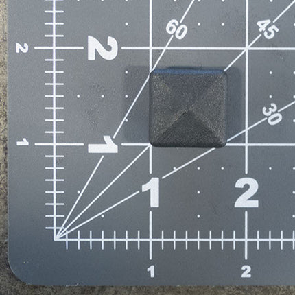 Square Plastic Plug for Bottom Rails of WE220&WE223 Crushers