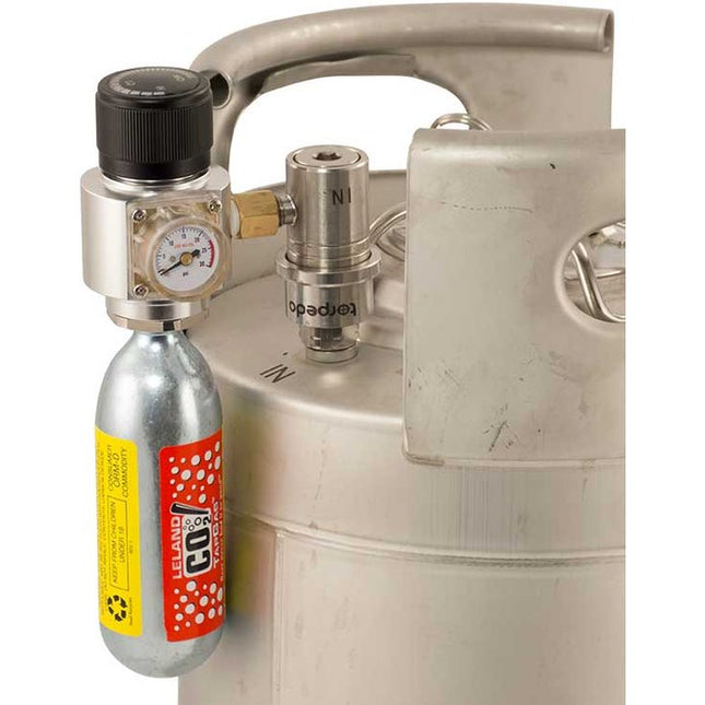 Torpedo Keg Pressure Pack - CO2 Reg & Quick Disconnect (QD) 