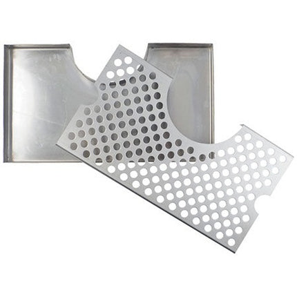 Drip Tray - 30cm Stainless Wrap Around