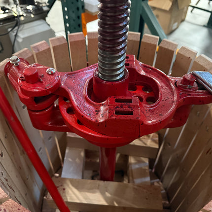 Marchisio Fruit Press | Wine Press | Ratcheting Basket Press | #45 - Scratch & Dent