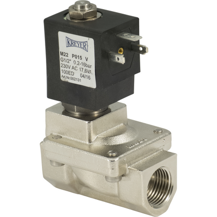 Solenoid Valve for Kreyer Fans - 230 v 1/2 in. 
