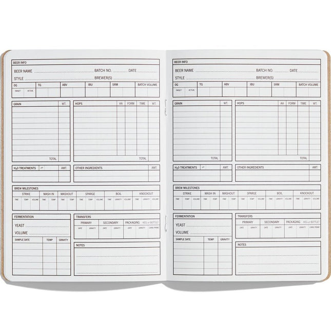33 Brews: A Homebrewing Log and Brew Journal