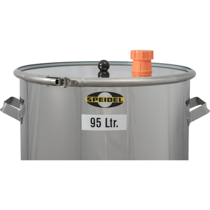 95L Speidel Stainless Flat Bottom Tank