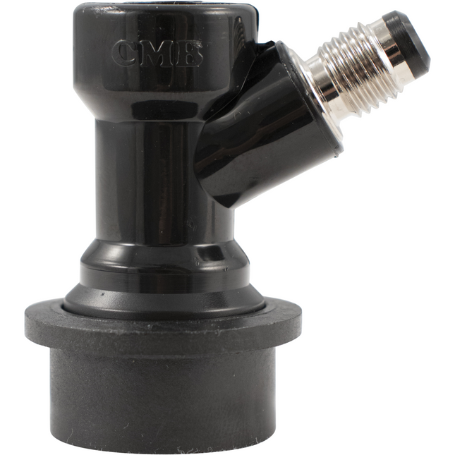 CM Becker - Ball Lock Quick Disconnect (QD) - Bev Out (BLACK) - Flare