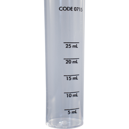 LaMotte Water Test Reagent - Plastic Test Tube - 5, 10, 25mL with Cap
