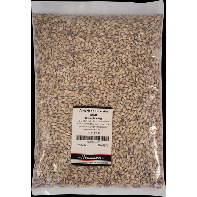 Malt - Briess Pale Ale - Per Lb (Showroom Only)