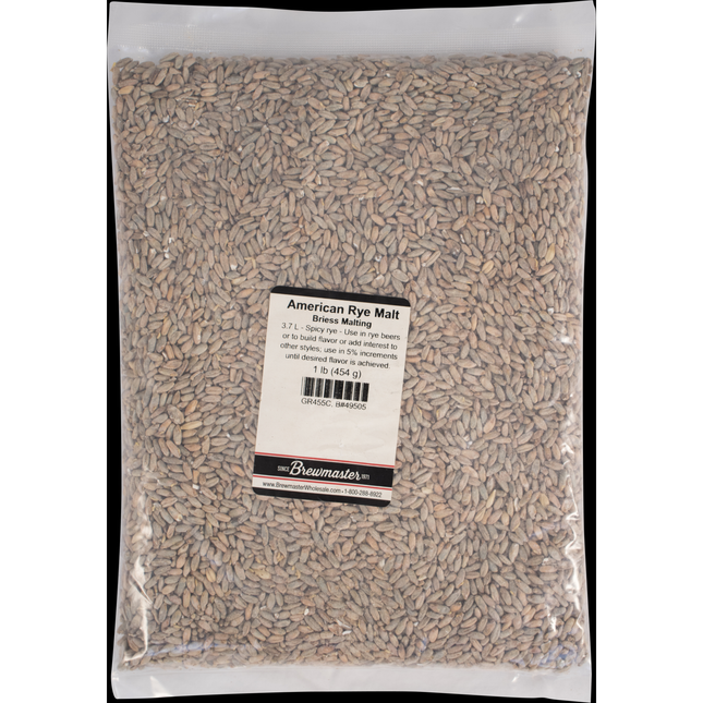 Malt - Rye - Per Lb (Showroom Only)