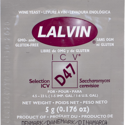 Dry Wine Yeast - ICV-D47 - PLACEHOLDER