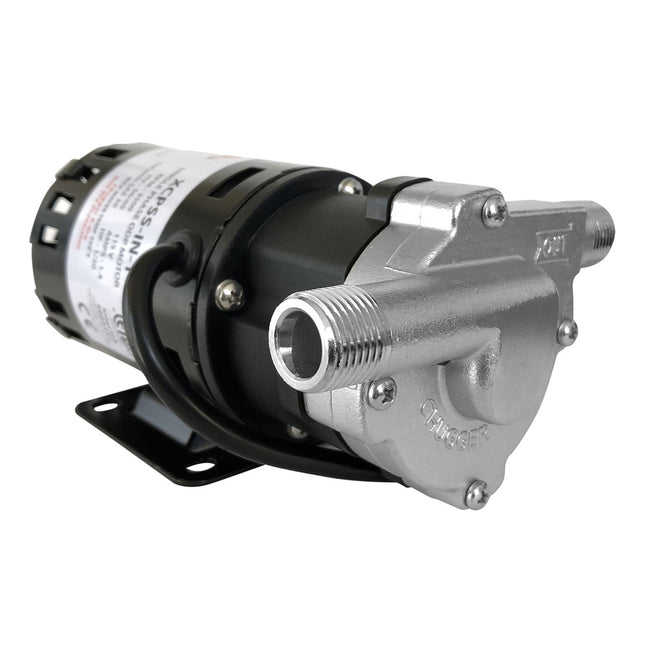 Chugger Pump - High Temperature Stainless Steel - X-Dry - Inline