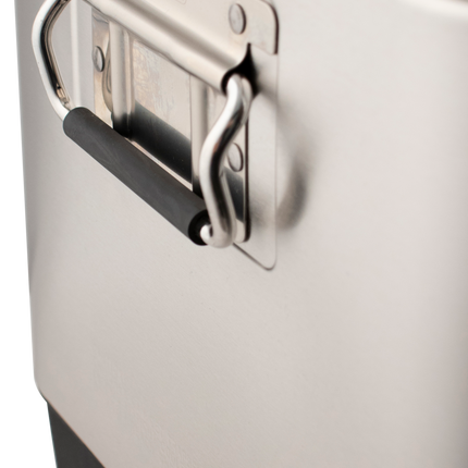KOMOS Stainless 4 Tap Jockey Box - Rear Entry