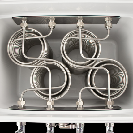 KOMOS Stainless 4 Tap Jockey Box - Rear Entry