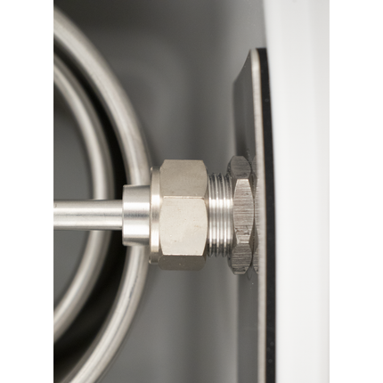KOMOS Stainless 2 Tap Jockey Box - Rear Entry