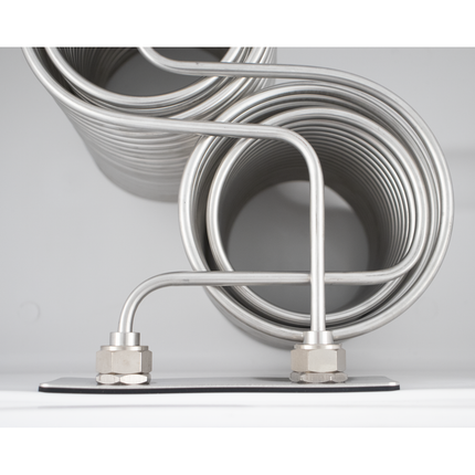 KOMOS Stainless 2 Tap Jockey Box - Rear Entry