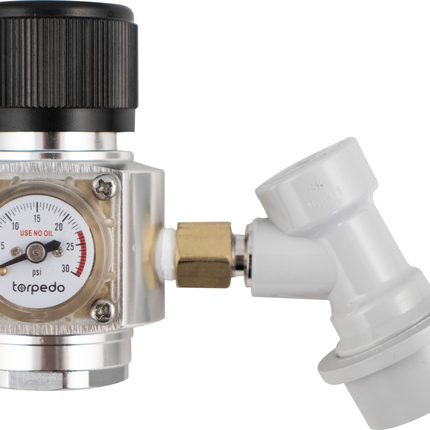 Mini CO2 Regulator Kit (Ball Lock Quick Disconnect (QD))