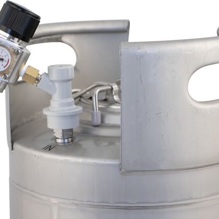 Mini CO2 Regulator Kit (Ball Lock Quick Disconnect (QD))