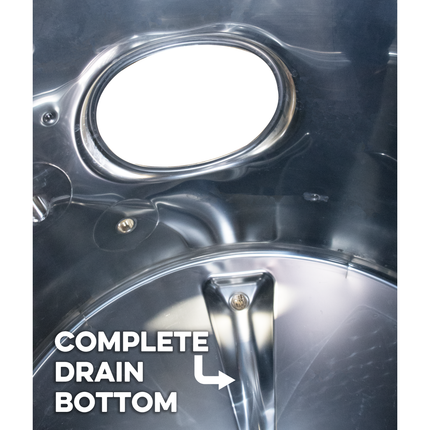 4400 l Speidel Sealed Tank with Manway, Top Hatch & Max Jacket