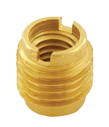 Dual-Threaded Insert for Wooden Taphandles