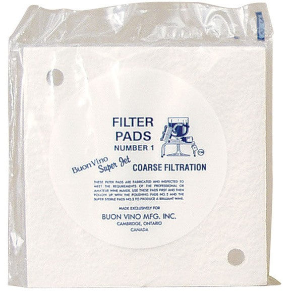 Buon Vino Super Jet Filter Pads - Course - PLACEHOLDER