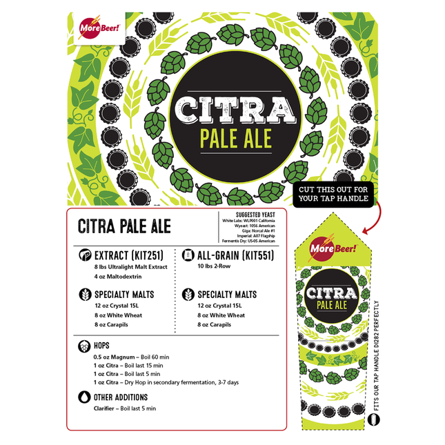 Kit (Extract) - Citra Pale Ale - PLACEHOLDER