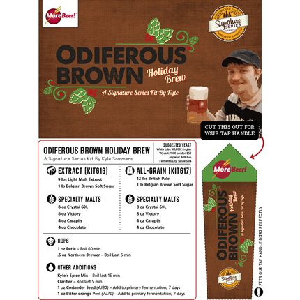 Kit (All-Grain) -Kyle's Odiferous Brown Holiday Brew - PLACEHOLDER