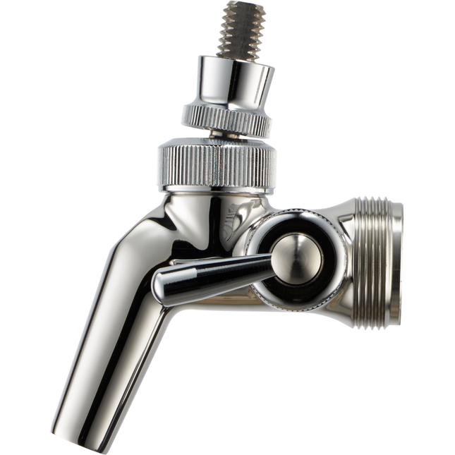 Perlick Faucet - Flow Control w/ Push-Back Creamer - Model 690SS
