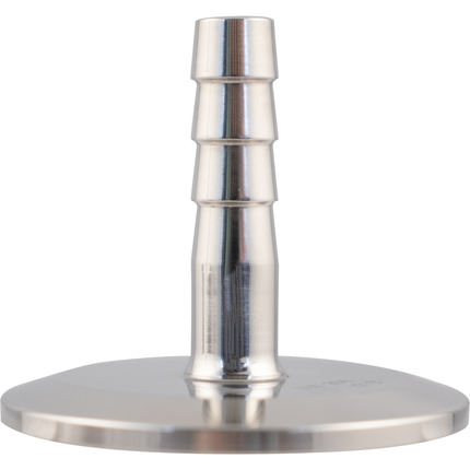 Stainless - 1.5 in. T.C. x 3/8 in Barb