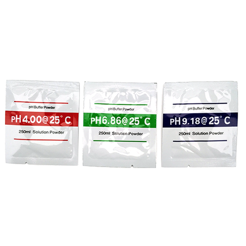 KegLand pH Meter - pH Buffer Solution Powder 3-Pack (4.00/6.86/9.18)