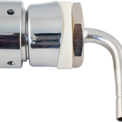 Faucet Shank - Short Tower Shank w/ Duotight Compatible Barb