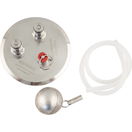 Replacement 4 in. T.C. Kegmenter Ball Lock Lid for FE581/FE582