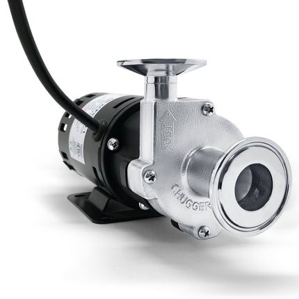 Chugger T.C. Pump - High Temperature Stainless Steel - X-Dry - Center Inlet