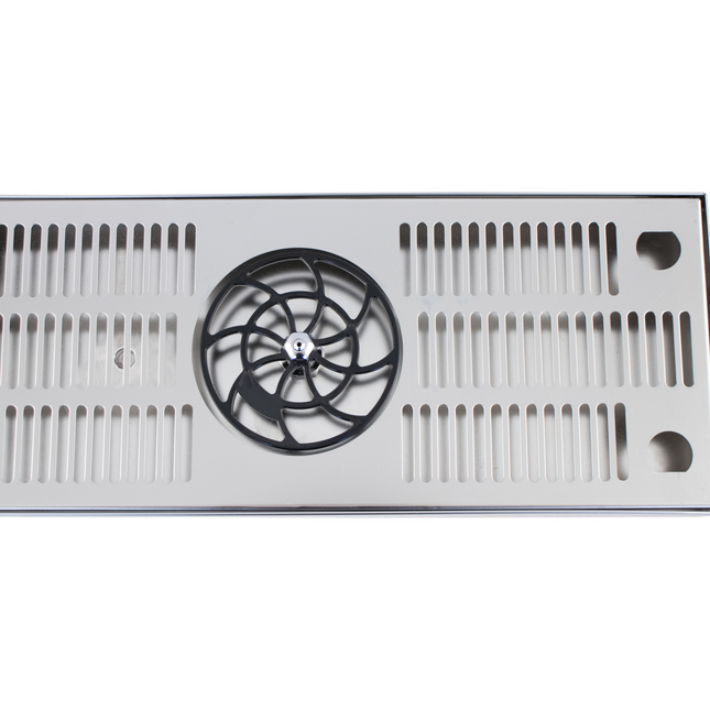 Drip Tray - 18 in. x 7 in. w/ Glass Washer