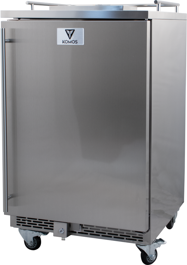 Komos Stainless Steel Outdoor Kegerator - REFRIGERATOR ONLY