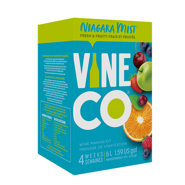 Wine Kit - VineCo - Niagara Mist - Blackberry