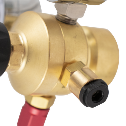 Dual Gauge Oxygen Regulator - For Disposable Tanks