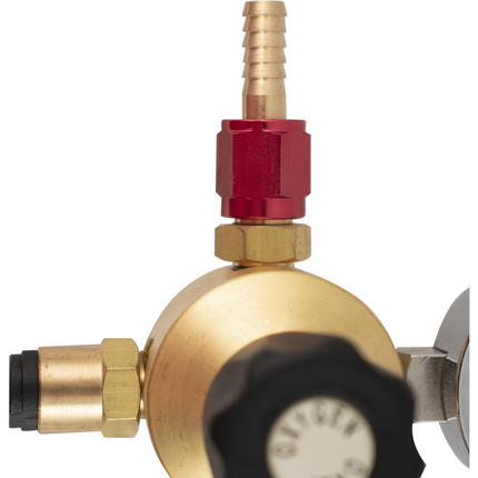 Dual Gauge Oxygen Regulator - For Disposable Tanks