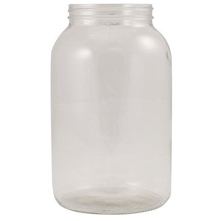 1 Gallon Glass Widemouth Jar - No Lid - Each (Lug Finish)