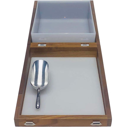 BumperBar - Wingman Ice Bucket & Cutting Board - Top Shelf Walnut