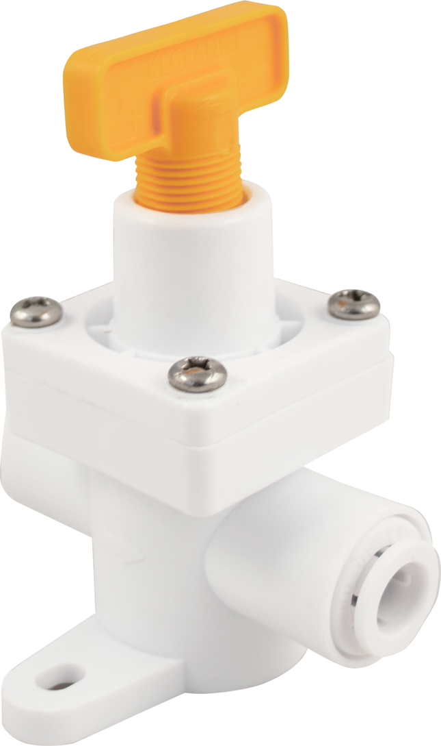 In Line Plastic Regulator w/ 8mm Duotight