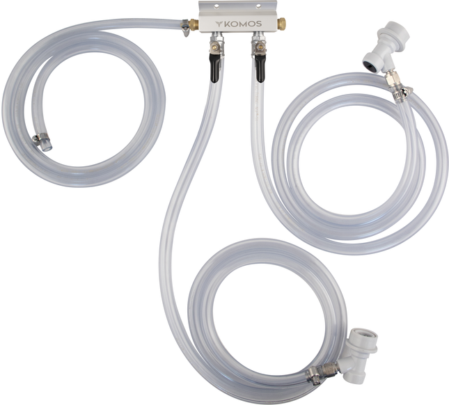 Komos Jockey Box Connection Kit - 2 Tap Ball Lock