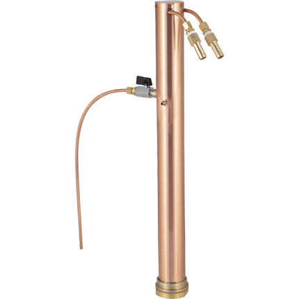 AlcoEngine - Copper Reflux Still w/ Barbs