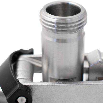 KOMOS Keg Coupler - D-Style Sanke Coupler with PRV (Stainless)