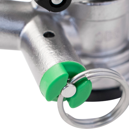 KOMOS Keg Coupler - D-Style Sanke Coupler with PRV (Stainless)