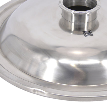Chronical Domed Lid with 3 in. TC - 1/2 bbl - Return