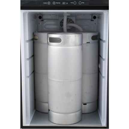 Komos V2 Kegerator with Stainless Tower and NukaTap Faucets - PLACEHOLDER